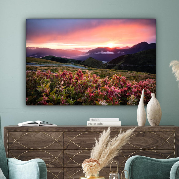 MuchoWow© Leinwände Gross 120x80 cm XXL Wall Decoration Bilder Schlafzimmer Deko Pictures Canvas Pai