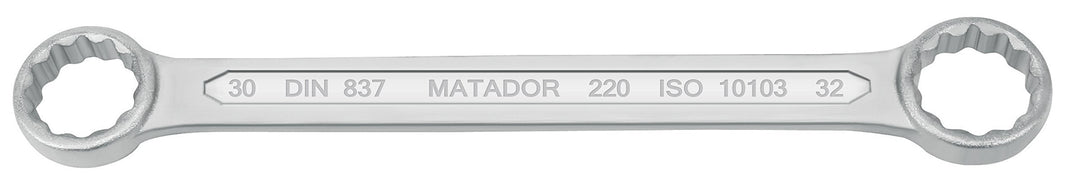 MATADOR Doppelringschlüssel, 30 x 32 mm, 0220 3032, 30 X 32 MM