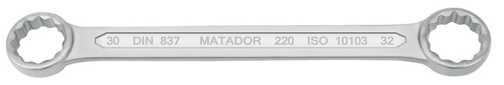 MATADOR Doppelringschlüssel, 30 x 32 mm, 0220 3032, 30 X 32 MM