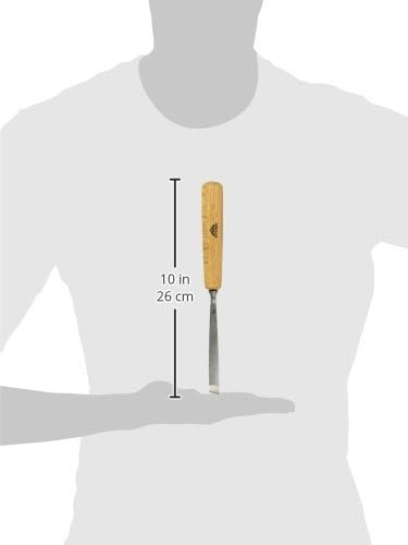 Stubai Stechbeitel lang poliert, Form 2, 12 mm, 550212