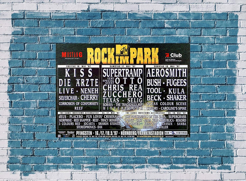 Rock AM Ring & Park - 1997, Rock am Ring 1997 » Konzertplakat/Premium Poster | Live Konzert Veransta