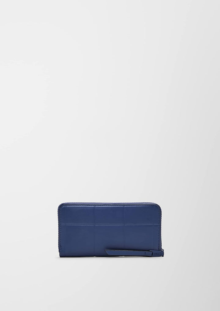 s.Oliver Damen 10.2.17.30.282.2125175 Portemonaie 19 x 10 x 2 cm Blau, 19 x 10 x 2 cm Blau