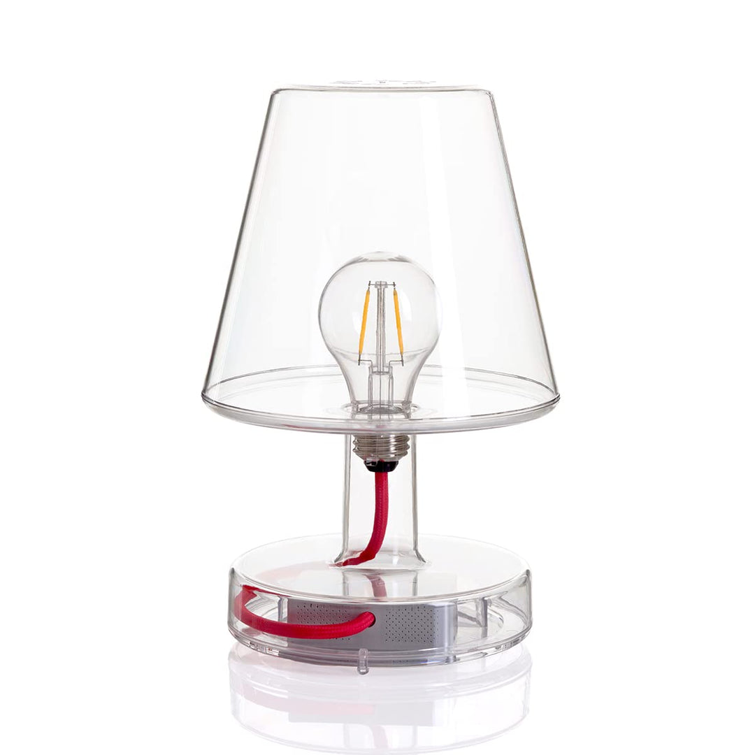 Fatboy Transloetje | Transparent | Tischlampe/Leselampe/Nachttischlampe | Kabellos | Wiederaufladbar