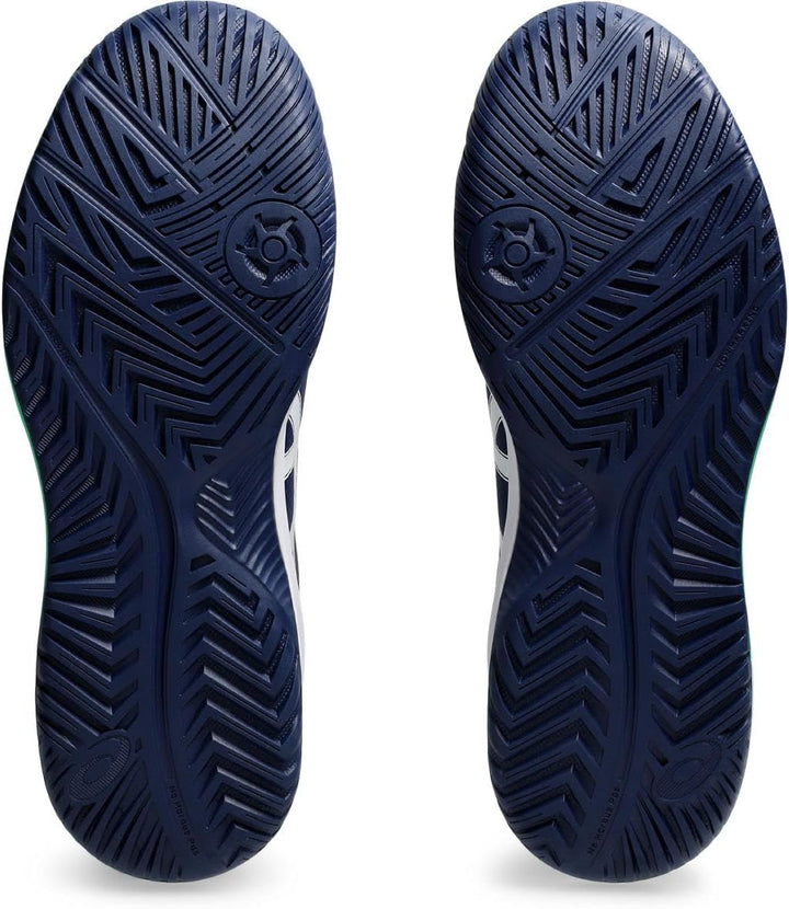 ASICS Dedicate 8 Mann Tennisschuhe Blau Weiss, 42 EU Blau Expanse Wei&#xDF;