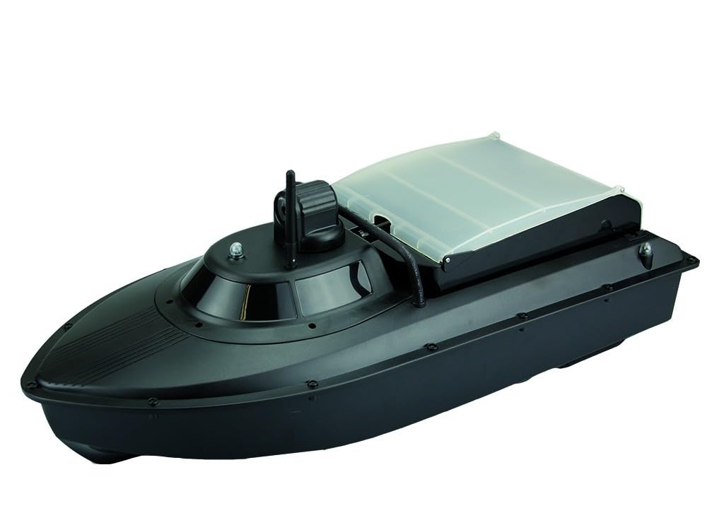 AMEWI 26019 Futter-/Köderboot V3 2.4 GHZ/L 62cm / RTR, schwarz