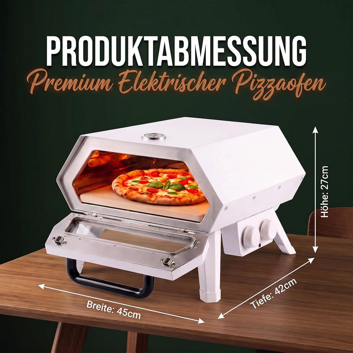 Pizzaofen Elektrisch für 12-Zoll-Pizzen