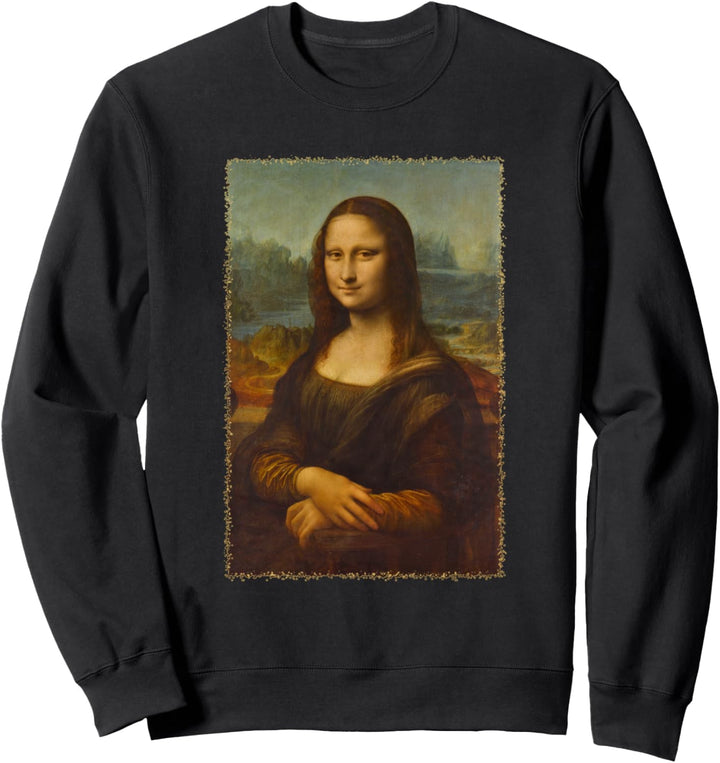 Die Mona Lisa (aka La Gioconda) von Leonardo da Vinci Sweatshirt