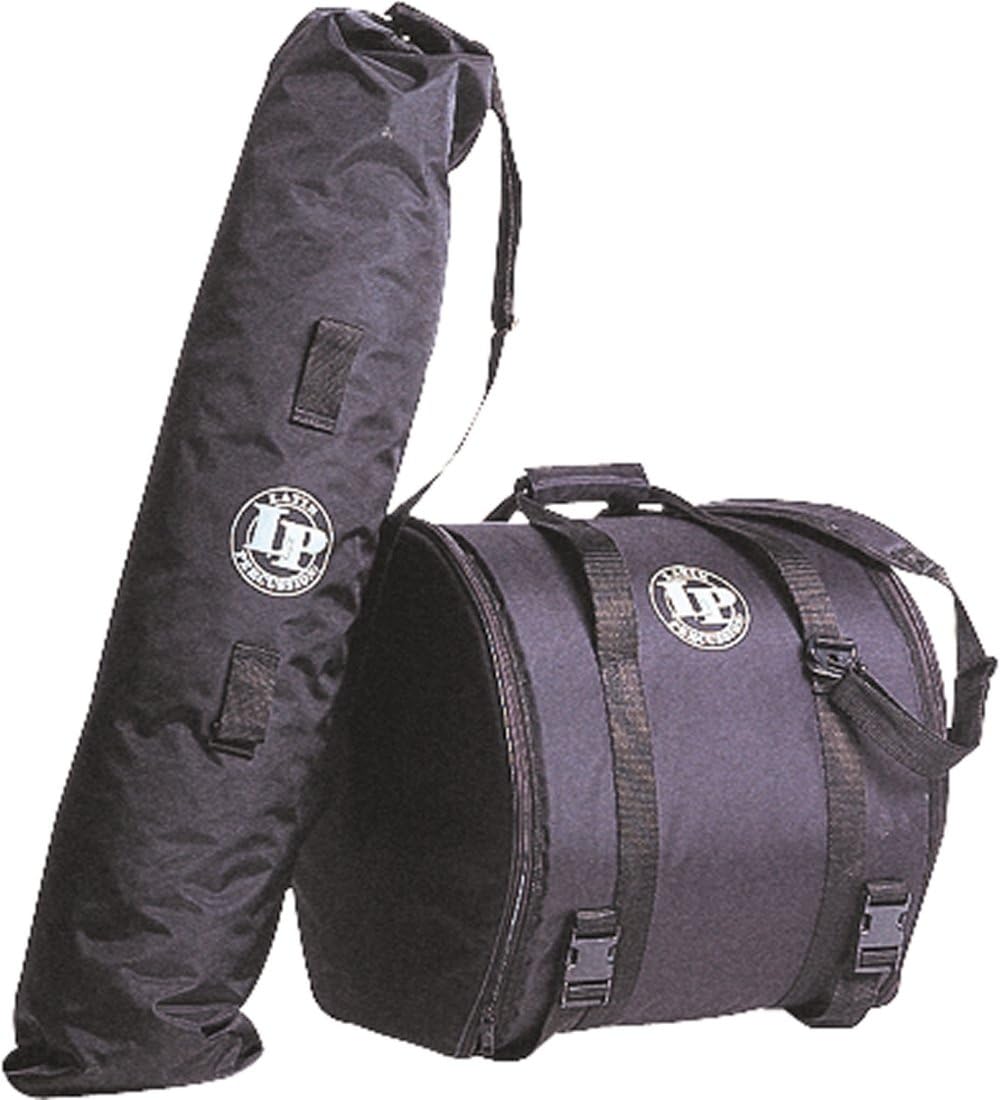 LP Latin Percussion LP539-BK Timbale Taschenset, 2 Taschen, für Timbales und Ständer, gefütterte Nyl