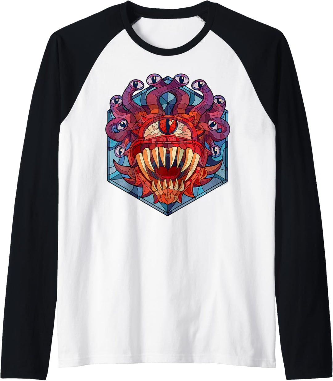 Dungeons & Dragons Beholder Buntglas Raglan