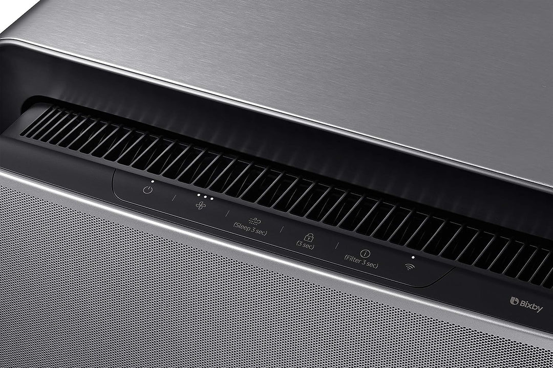 Samsung AX47R9080SS Luftreiniger Cube mit Abdeckung von 47 m², Schwarz 47 m2, 47 m2