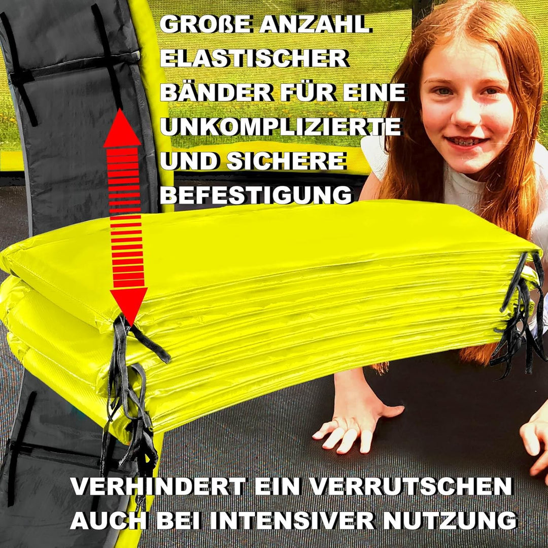 Baunsal® Trampolin Randabdeckung Ø 183 244 250 275 300 305 335 366 370 396 400 427 430 457 460 487 4