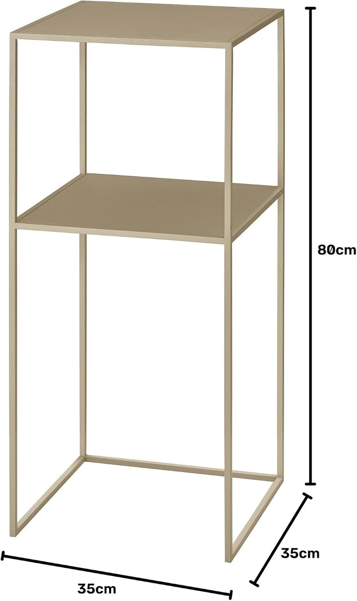 blomus Beistelltisch FERA | mit Ablage | Stahl | Nomad, Nomad