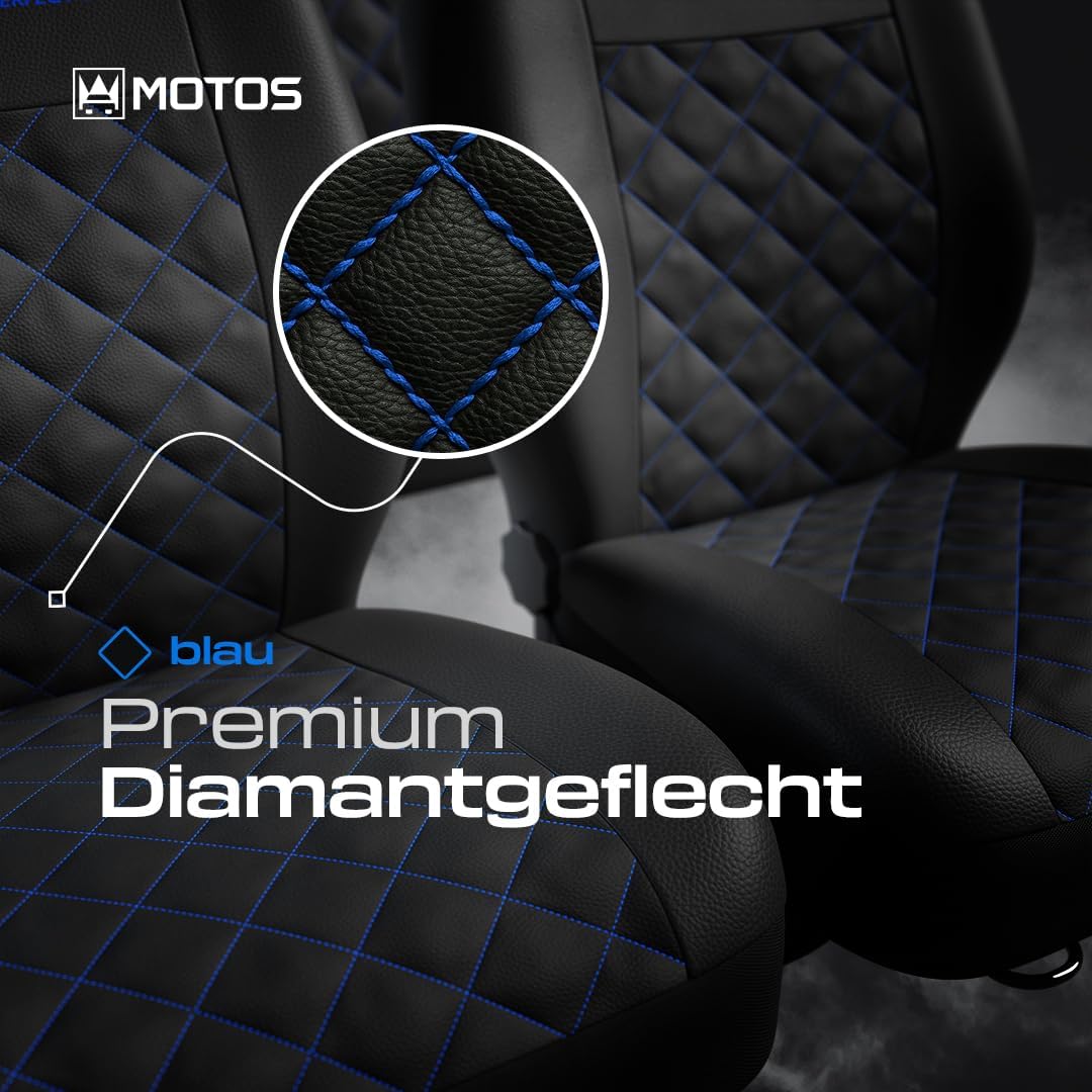 MOTOS Universal-Sitzbezüge Auto für Jeep Grand Cherokee Autositzbezüge mit aktivem Airbag-System, dr