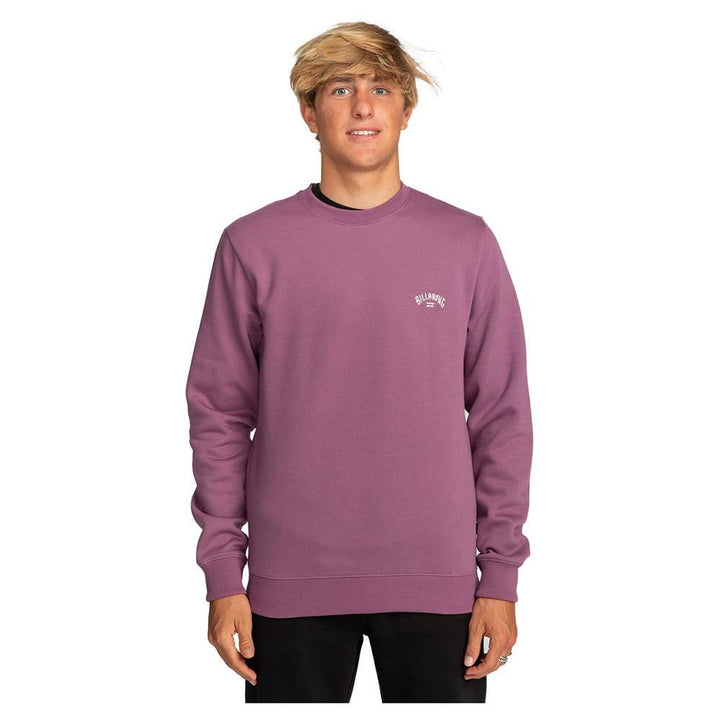 Billabong Herren Arch Cr Sweatshirt (1er Pack) XL Bright Purple, XL Bright Purple