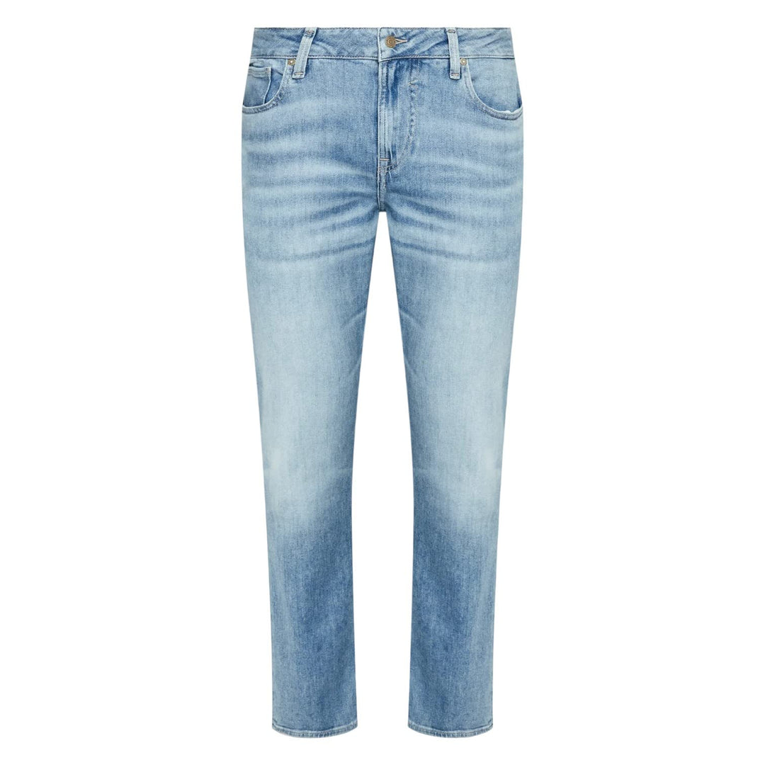 GUESS Herren Jeans Miami 33 Blue Denim, 33 Blue Denim