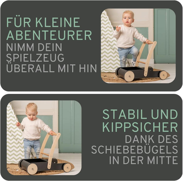 Bandits and Angels Laufwagen Little Walker (Schwarz)