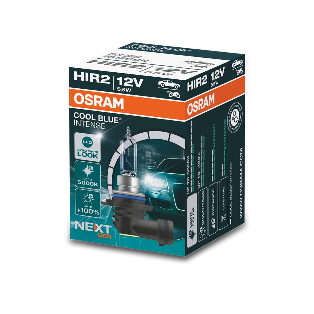 Osram Cool Blue Intense NextGen Halogen Birn - HIR2 - 12V/55W - 1 Stück HIR2 Faltschachtel, HIR2 Fal