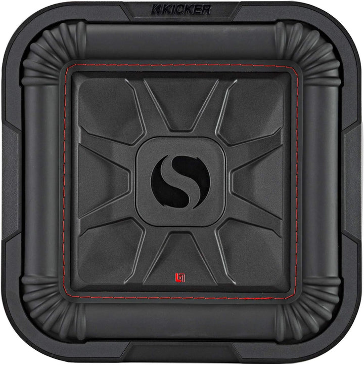 KICKER L7T102 | 25 cm (10') Square-Subwoofer - 1000/500 Watt MAX/RMS | 2X 2 Ohm Doppelschwingspule