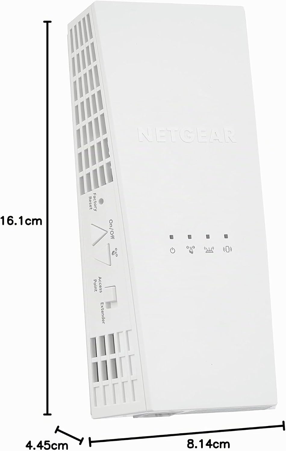 NETGEAR EX6250 Mesh WLAN Repeater (AC1750 Dualband WLAN Verstärker, WiFi Extender Abdeckung 2 bis 3