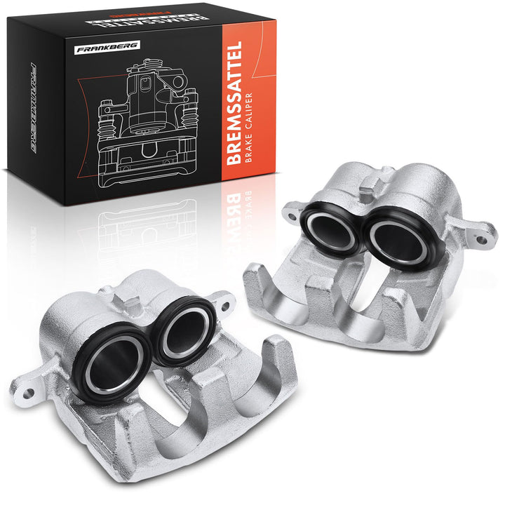 Frankberg 2x Bremssattel Bremszange Vorderachse Kompatibel mit C25 280 290 1987-1994 Ducato 280 1982
