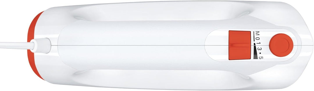 Bosch MFQ36300I Handrührer 400 W, 5 Stufen, weiss/impulsive orange, Weiss/Impulsive Orange