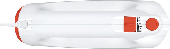 Bosch MFQ36300I Handrührer 400 W, 5 Stufen, weiss/impulsive orange, Weiss/Impulsive Orange