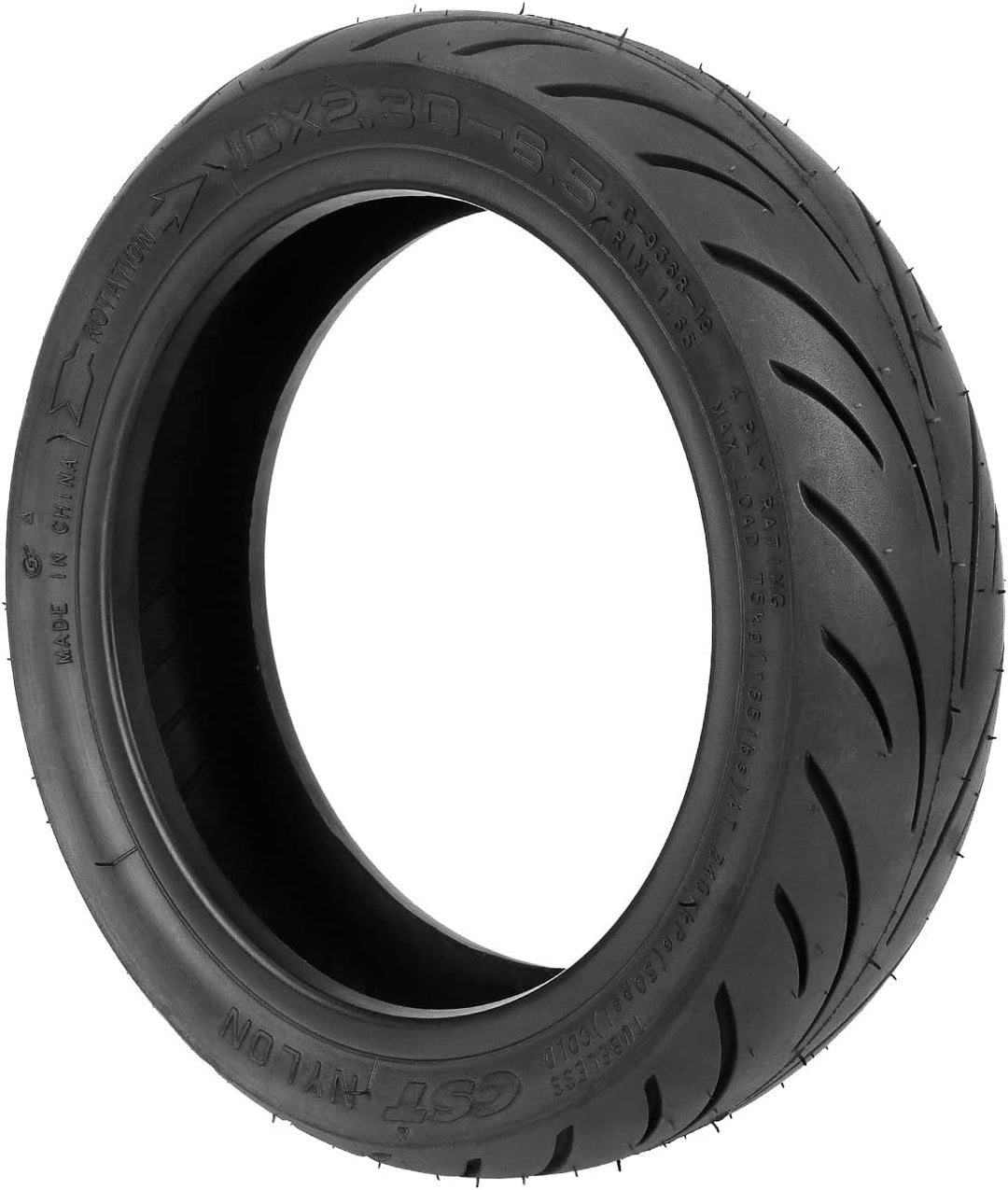 TREFAN 10 * 2,30-6,5 Ersatzräder für NIU KQi2/KQi2 Pro Elektroroller 10 Zoll Reifen Tubeless Schlauc