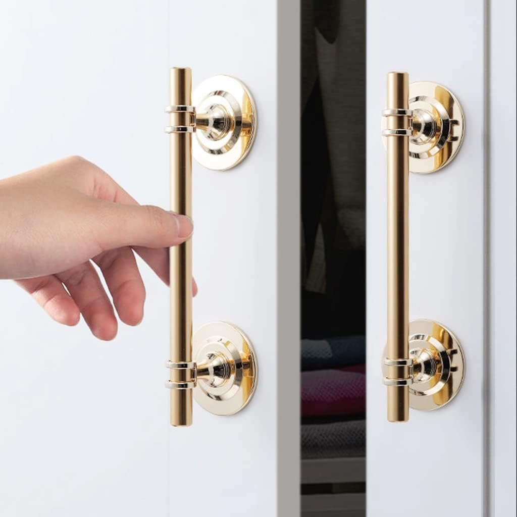 2 Stück Selbstklebende Griffe Schrankgriffe Türgriffe Schubladenknöpfe Griffe zum kleben Metallgriff