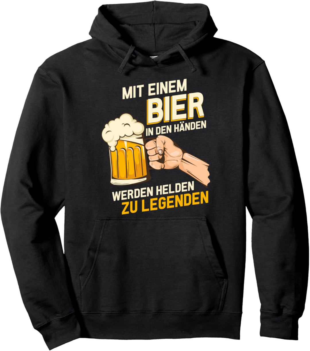 Party Feiern Apres Ski Herren Männer Mann Spruch Fun Bier Pullover Hoodie