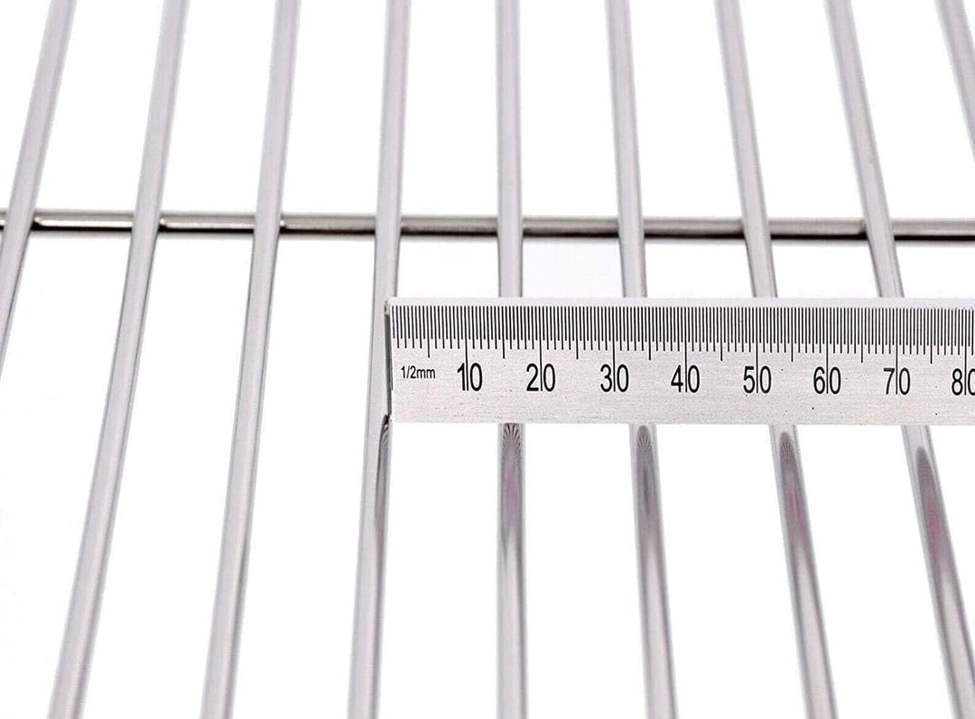 Grillrost Ø 54,5 cm aus Edelstahl rostfrei und elektropoliert 4mm für Grill rund, Kugelgrill, Stabab