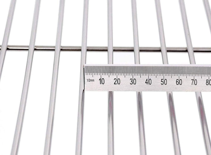 Grillrost Ø 54,5 cm aus Edelstahl rostfrei und elektropoliert 4mm für Grill rund, Kugelgrill, Stabab