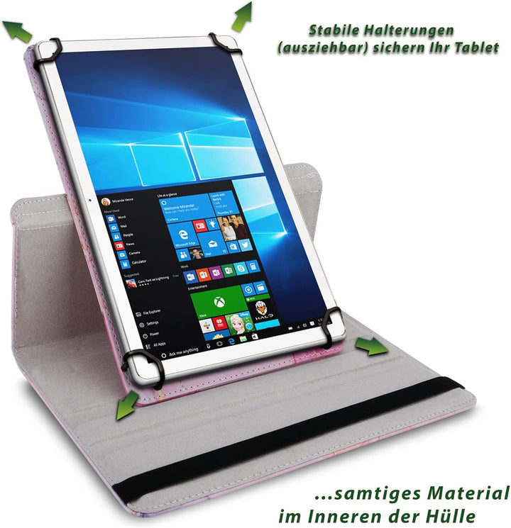UC-Express Tablet Schutzhülle - kompatibel mit Blackview Tab 16/15 / 15 Pro 10,5 11 Zoll Geräten - 3