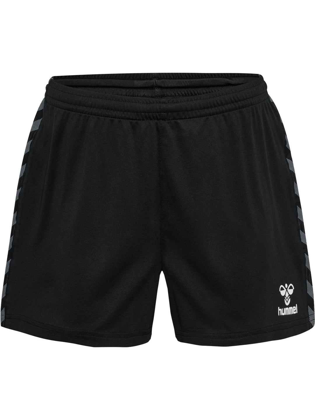 hummel Damen Shorts Hmlauthentic Pl Shorts Woman XXL Schwarz, XXL Schwarz