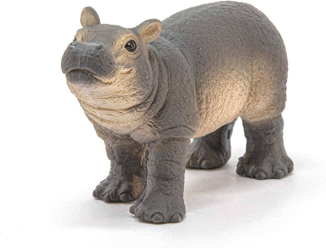 SCHLEICH 14831 Nilpferd Junges, für Kinder ab 3+ Jahren, WILD Life - Spielfigur