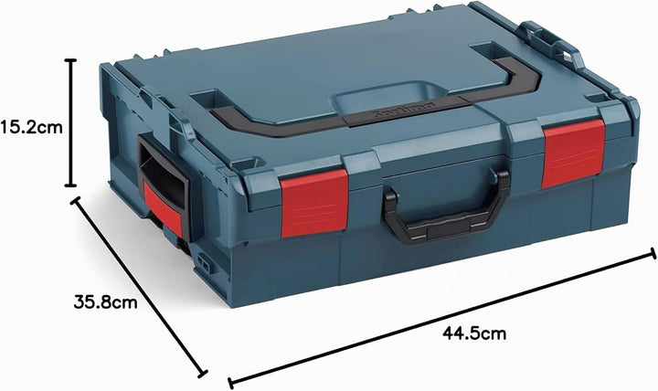 L-BOXX Sortimo L BOXX 136 3er Set | Grösse 2 professional blau individuell anpassbar mit Ihrem Logo