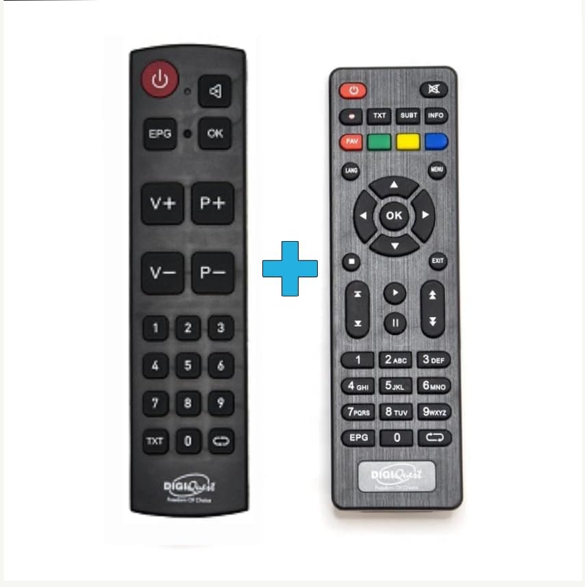 Digiquest G23 HEVC H.265 10bit Full HD FTA Receiver DVB-T2 DVB-T2 USB HDMI SCART Ethernet LAN RJ-45