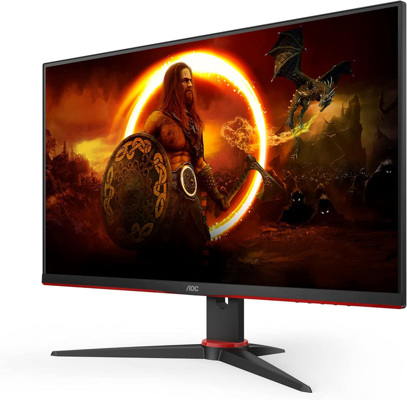 AOC Gaming 24G2ZE 60 cm (23,8 Zoll) Monitor (FHD, HDMI, DisplayPort, FreeSync, 0,5 ms Reaktionszeit