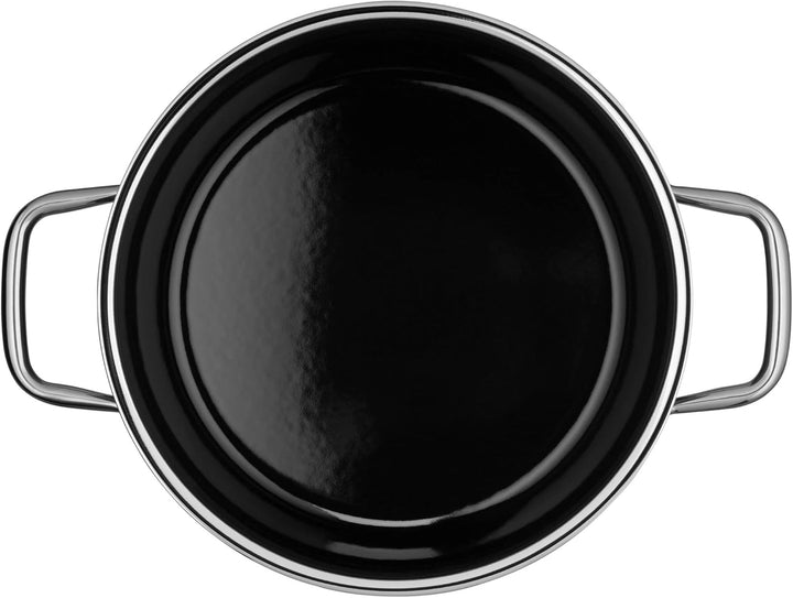 WMF Fusiontec Mineral Kochtopf gross 22 cm, Glasdeckel, Fleischtopf Induktion 4,7l, High-Tech Kerami