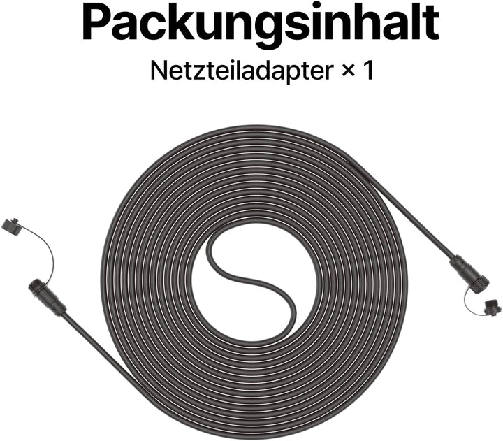 Segway Navimow Netzteiladapter für Antenne für den X420 Mähroboter, ermöglicht die Installation der