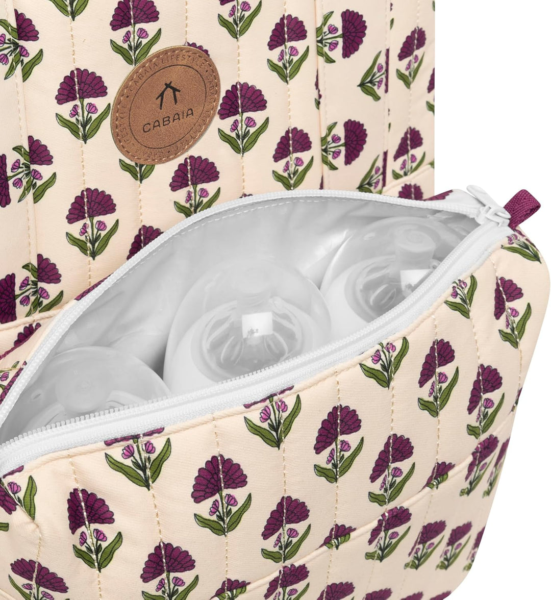 Cabaïa Wickelrucksack - Medium 18L - 3L Isoliertasche, Kinderwagenbefestigungen - Design & Wasserabw
