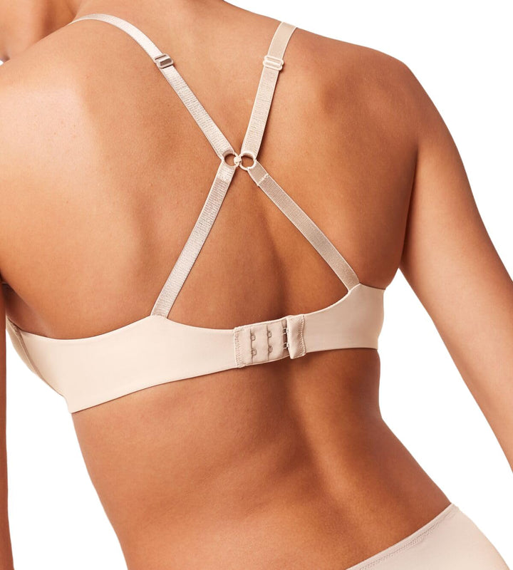 Triumph Damen BH Pure Micro WHP, mit Bügel, Gepolstert, Verstellbare Träger 65B Cameo Beige, 65B Cam