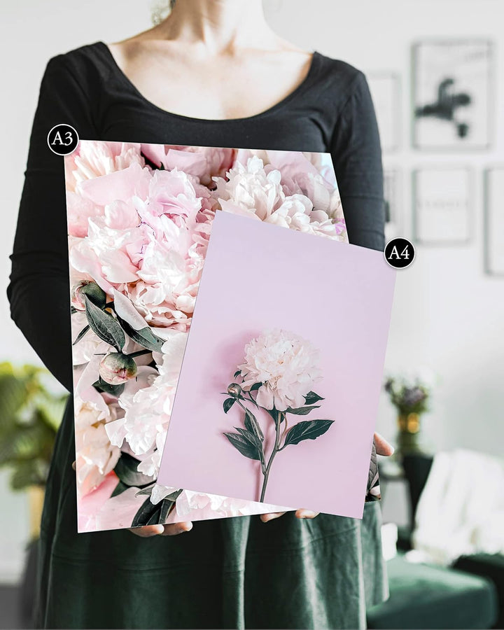 Heimlich® Premium Poster Set OHNE Bilderrahmen | 2 x DIN A3 &amp; 4 x DIN A4 - ca. 30x42 &amp; 21x30 | Stilv