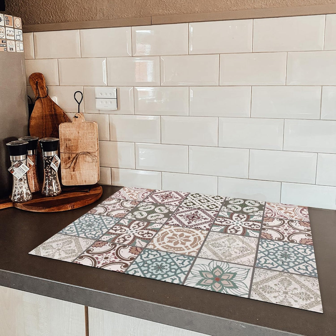 KitchenYeah© Herdabdeckplatte Einteilig Ceranfeld Abdeckplatte für Induktionsschutz Ceranfeldabdecku