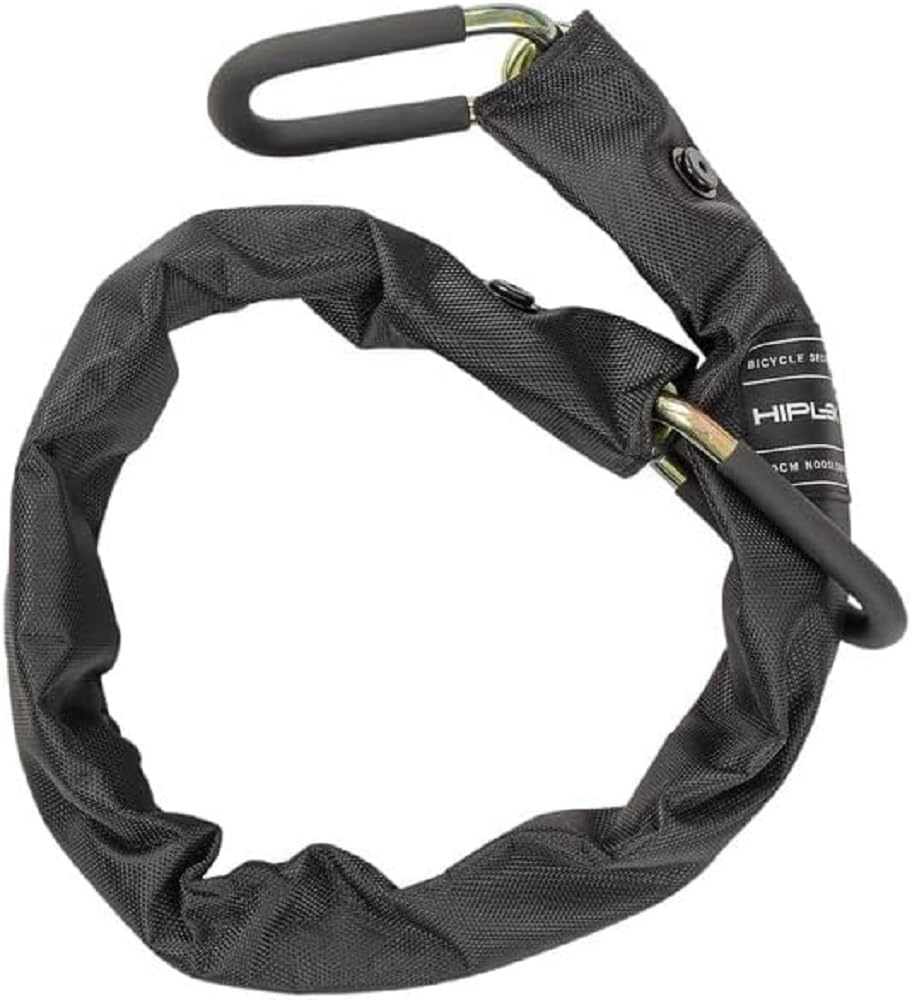 Hiplok X CHAIN, Schlaufenkette, Unisex, ALL BLACK, 110cm Schliessumfang