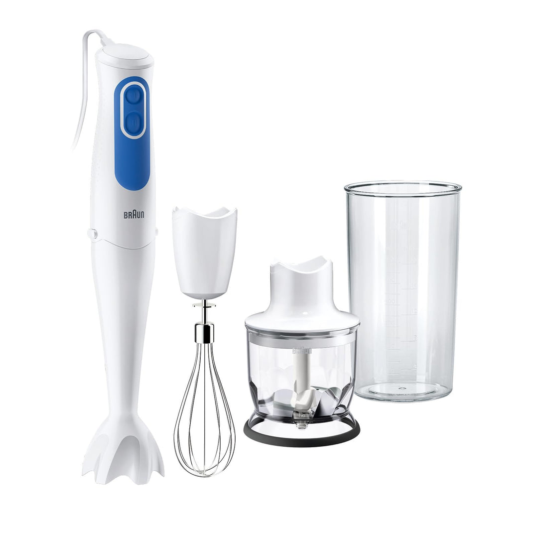 Braun Household MQ 3025 Omelette Stabmixer, Kunststoff, Weiss MQ3025 Omelette, MQ3025 Omelette