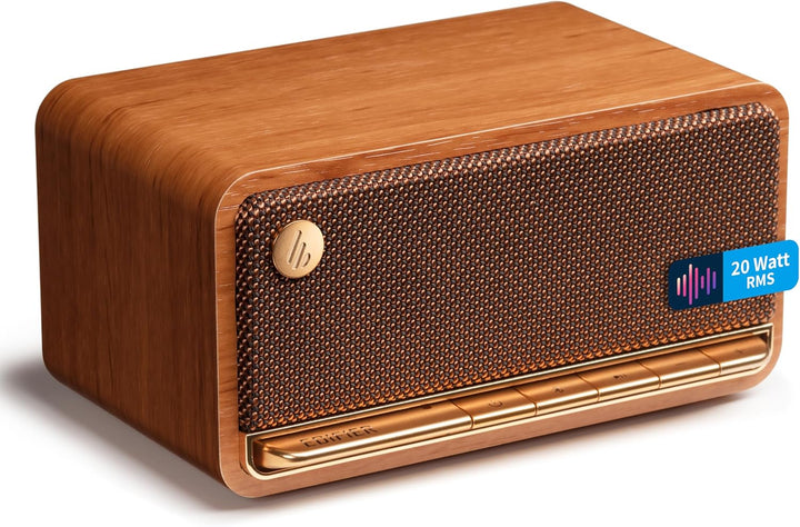 Edifier MP230 - Tragbarer Bluetooth-Lautsprecher im Retro-Design, kabellos. Wiedergabe über Bluetoot