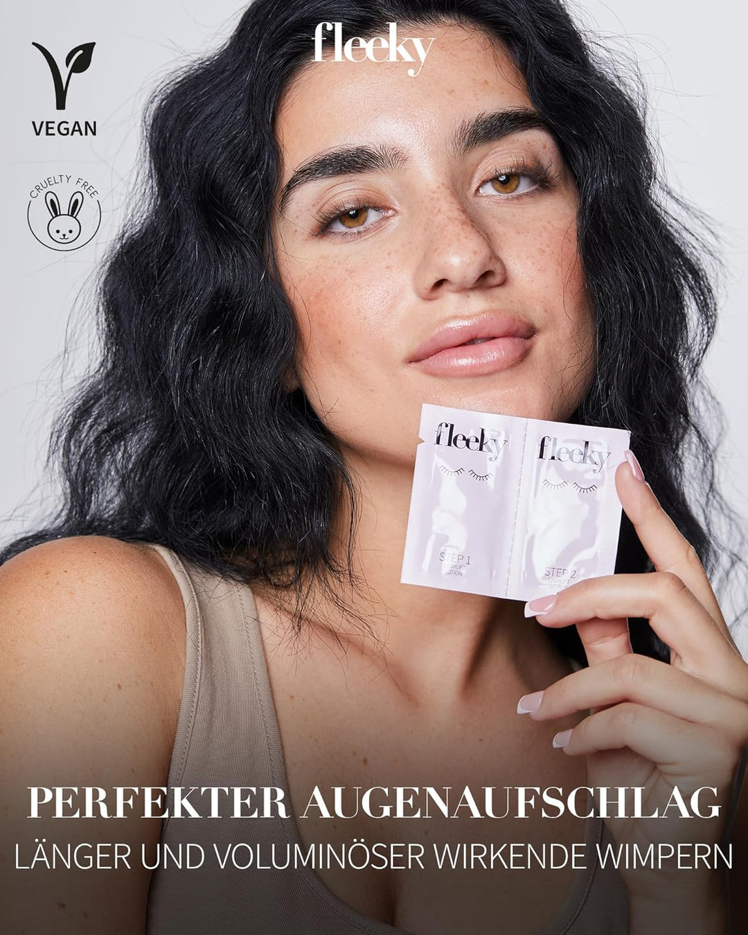 Wimpernlifting Set Mini | Lash Lift Set | 100% Vegan und Tierversuchsfrei | Wimpern-Curling Kit | Na