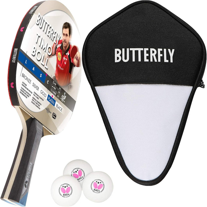 Butterfly® Timo Boll Platin Tischtennisschläger | Tischtennis Racket Bat TT Profi Wettkampfschläger