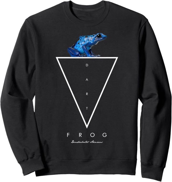 Blauer Giftpfeilfrosch Dendrobiert Azureus Sweatshirt