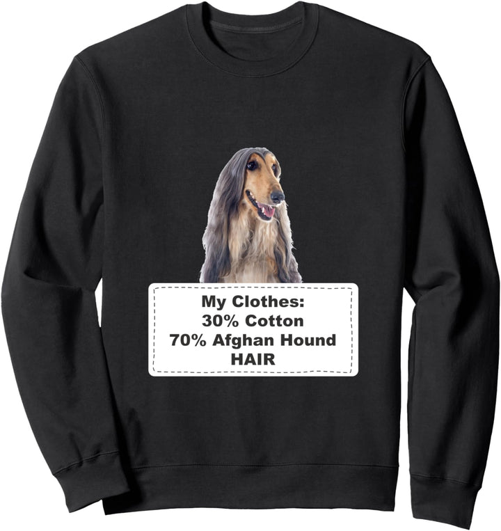 Funny Shedding Dog Afghan Hound Sweatshirt